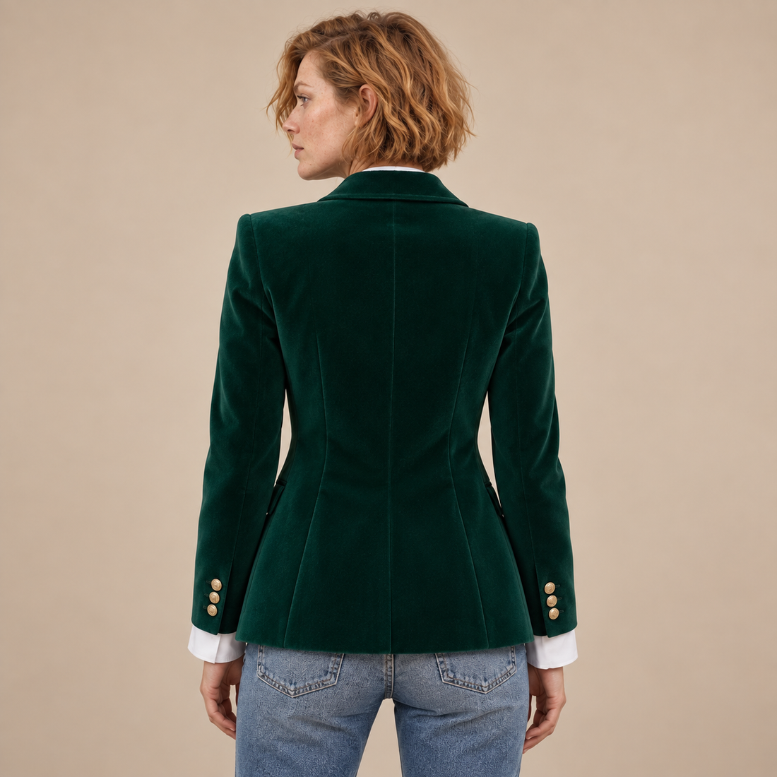 Damesblazer met revers