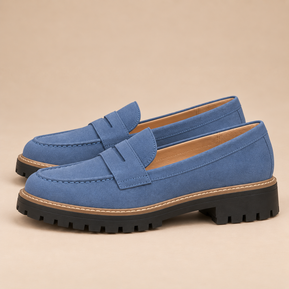 Orthopedische instaploafers voor dames voor comfort de hele dag door