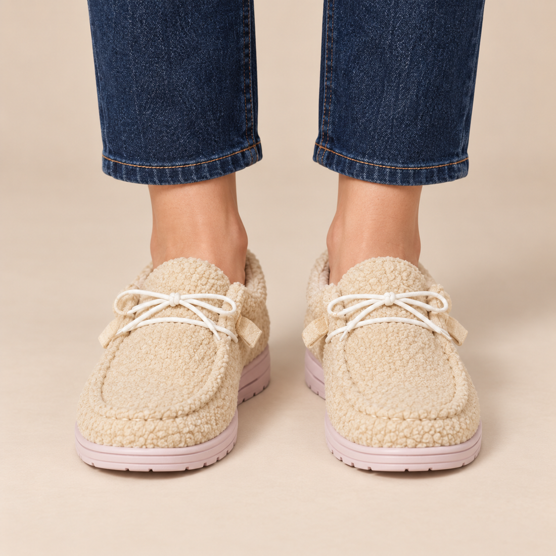 Orthopedische instaploafers voor dames voor de winter