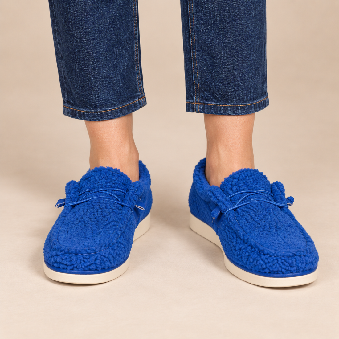 Orthopedische instaploafers voor dames voor de winter