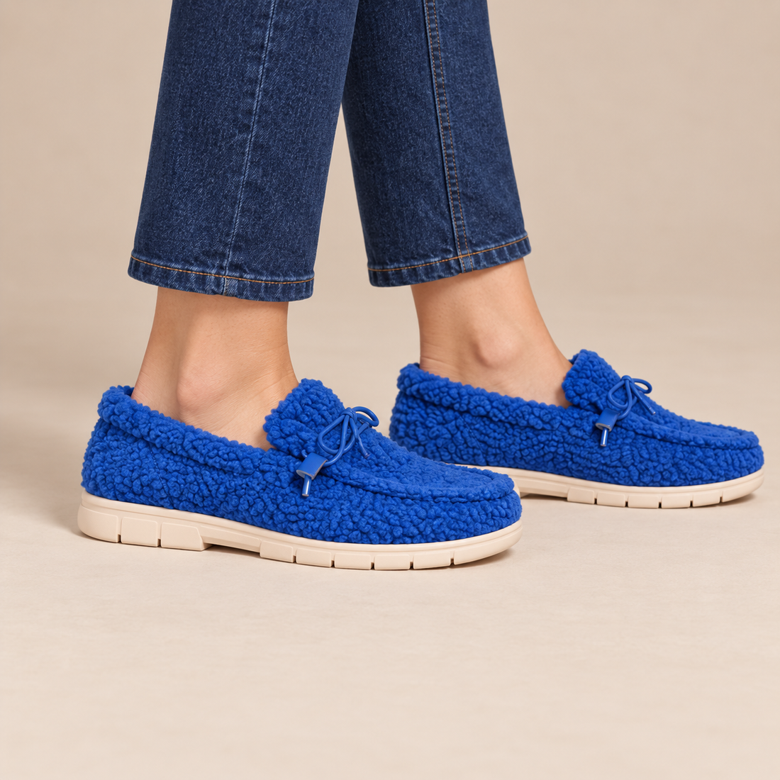 Orthopedische instaploafers voor dames voor de winter