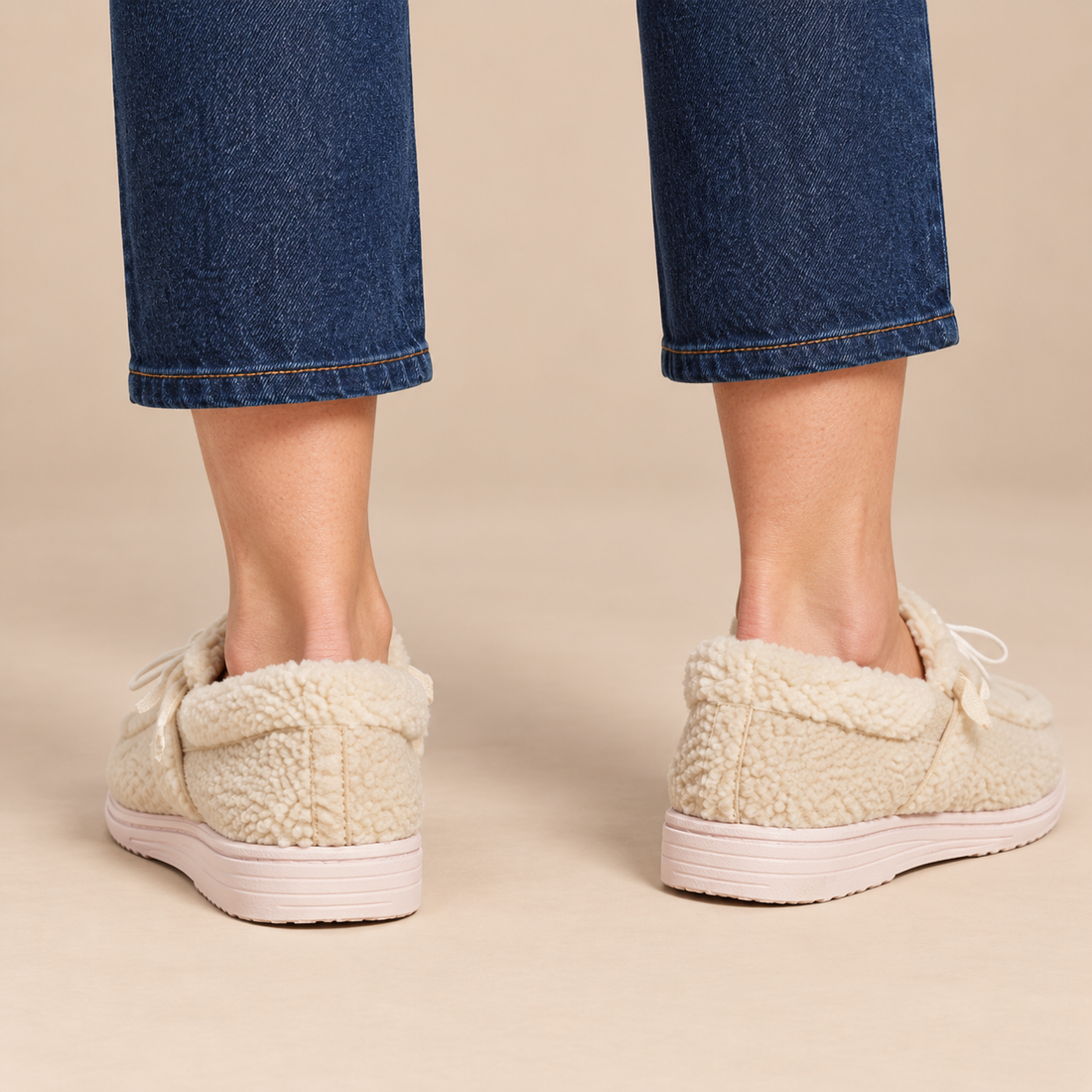 Orthopedische instaploafers voor dames voor de winter