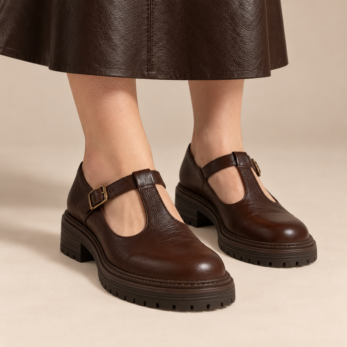Mary janes voor dames met T-bandje voor dagelijks gebruik