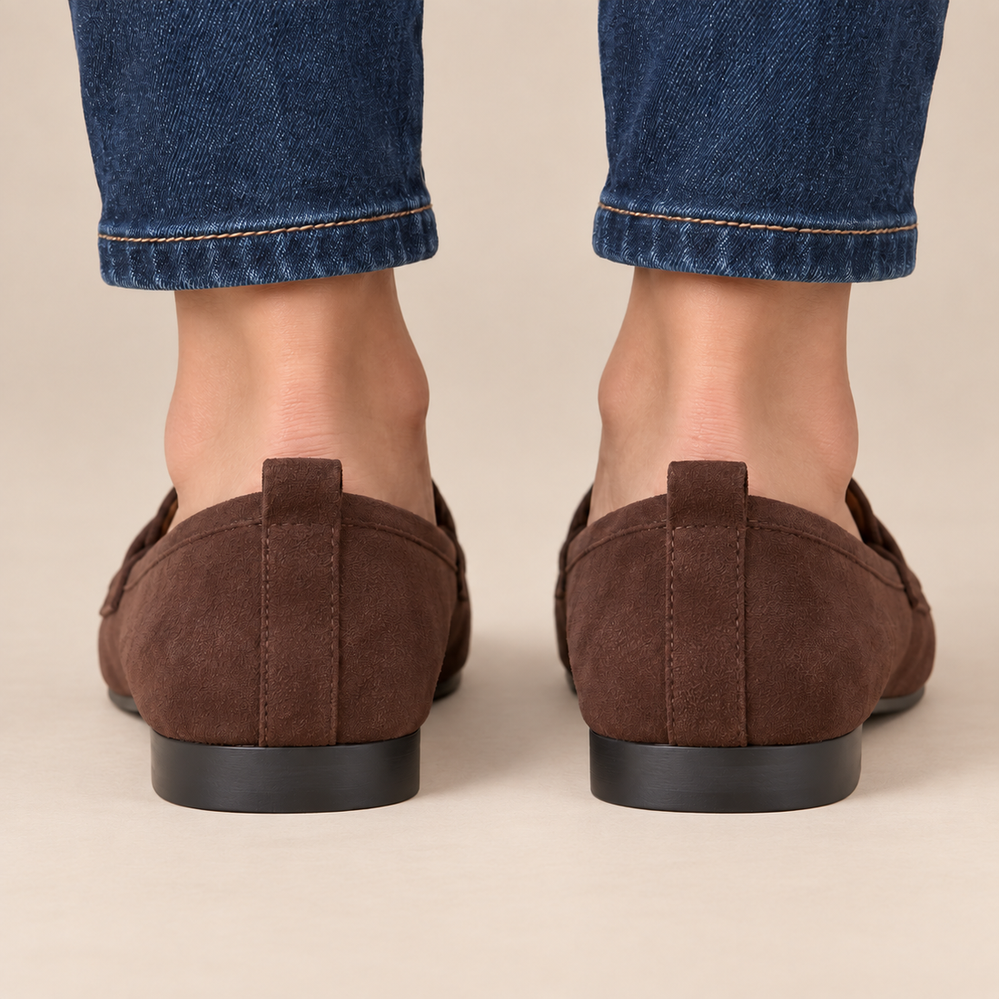 Damesloafers met vierkante neus voor dagelijks gebruik