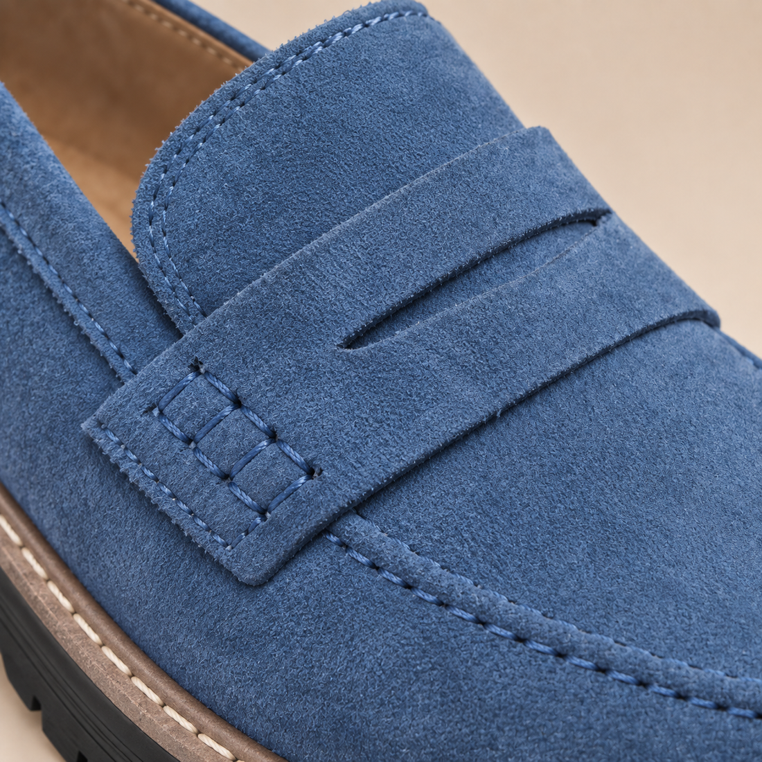 Damesloafers met suède bovenwerk voor dagelijks gebruik