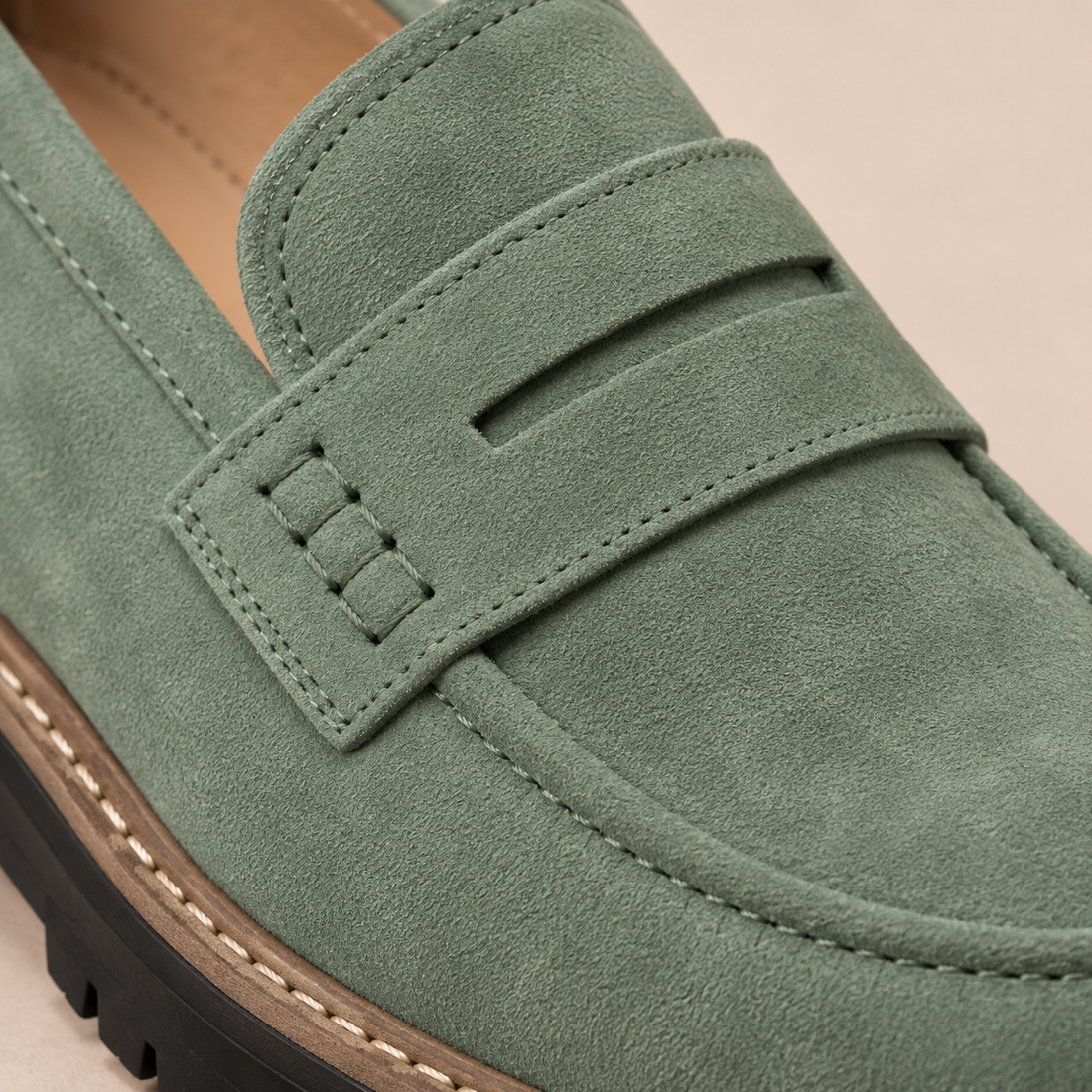 Damesloafers met suède bovenwerk voor dagelijks gebruik