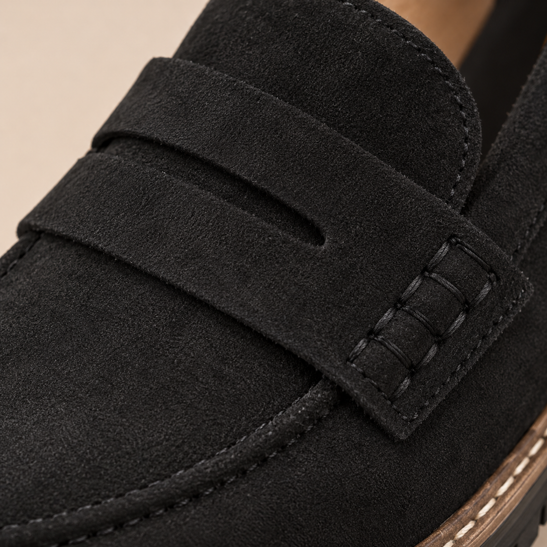 Damesloafers met suède bovenwerk voor dagelijks gebruik