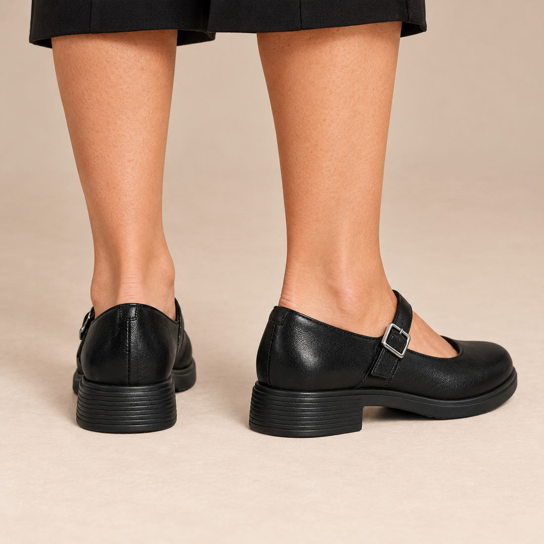 Orthopedische mary janes voor dames met gespsluiting voor dagelijks gebruik