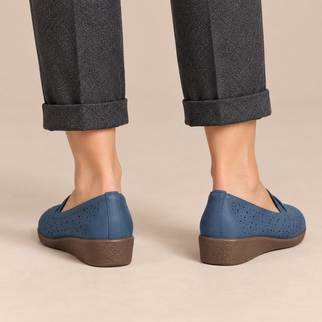 Loafers voor dames in instapmodel met gepolsterde zool