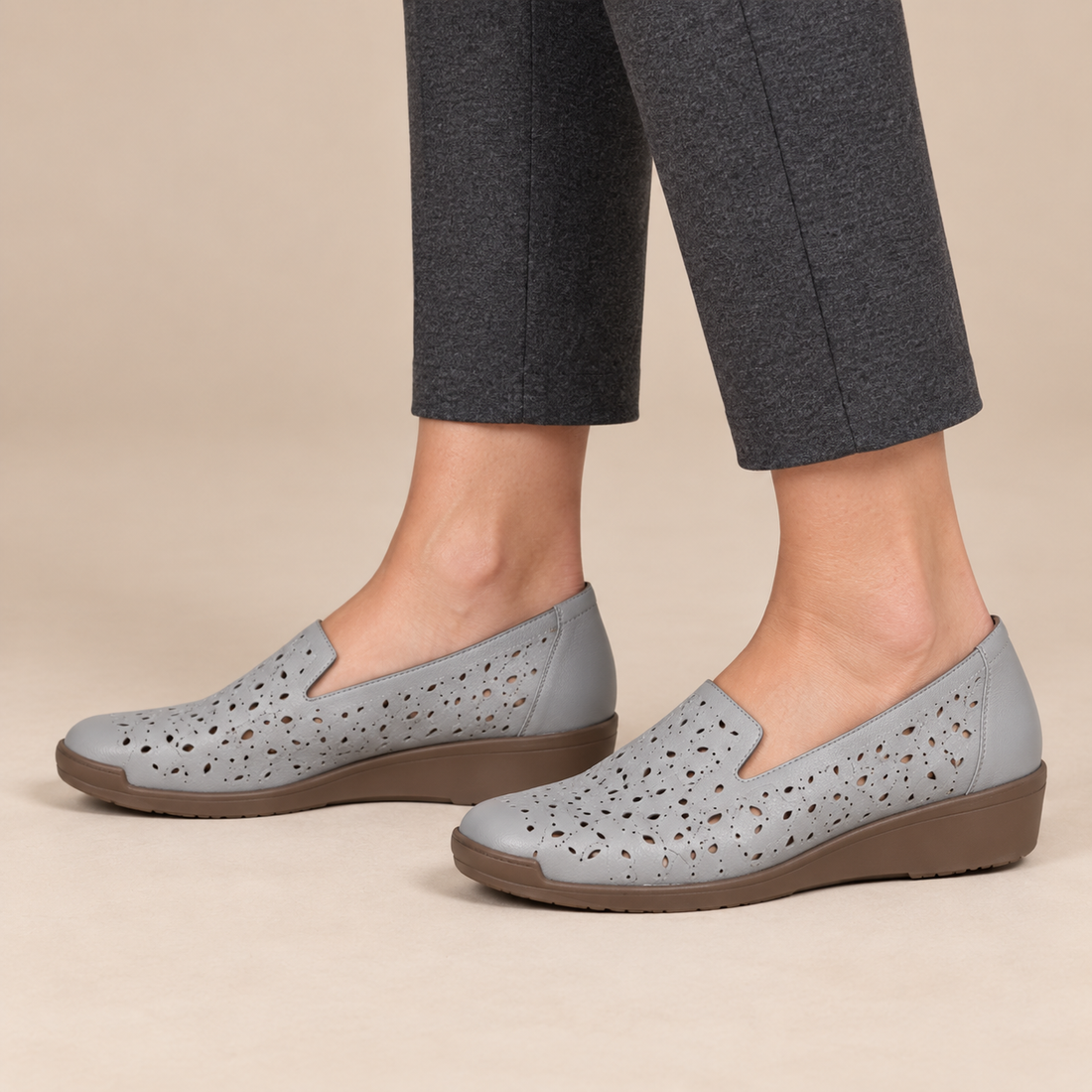 Loafers voor dames in instapmodel met gepolsterde zool