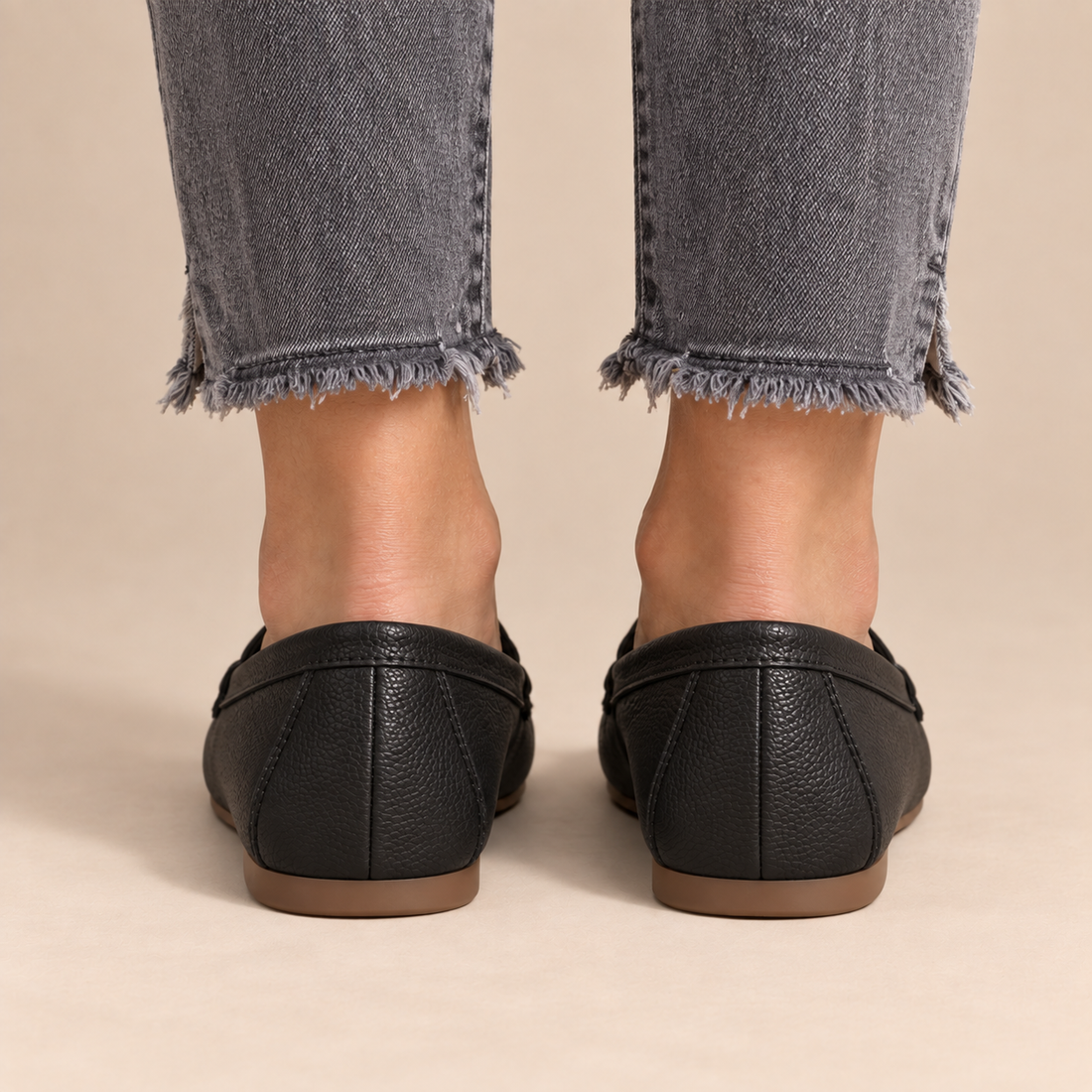 Leren loafers voor dames met leren bovenwerk voor elke dag