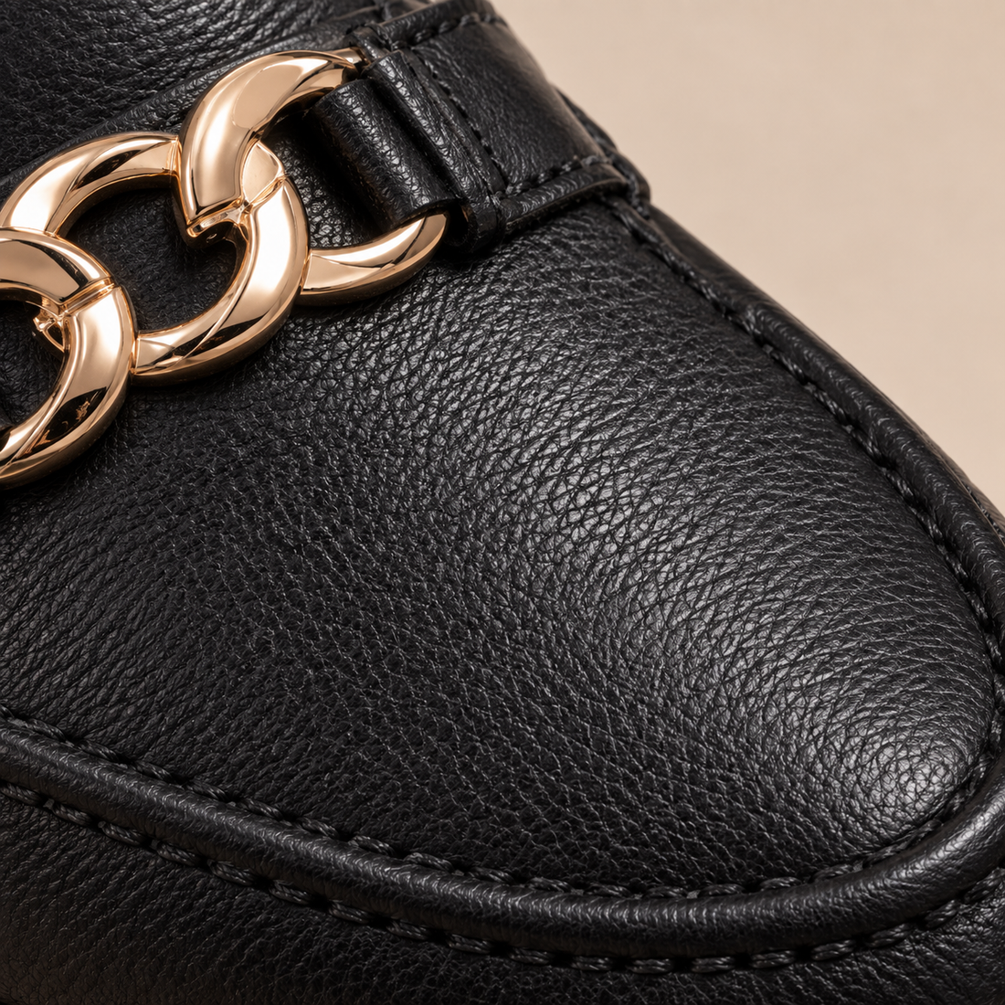 Leren loafers voor dames met leren bovenwerk voor elke dag