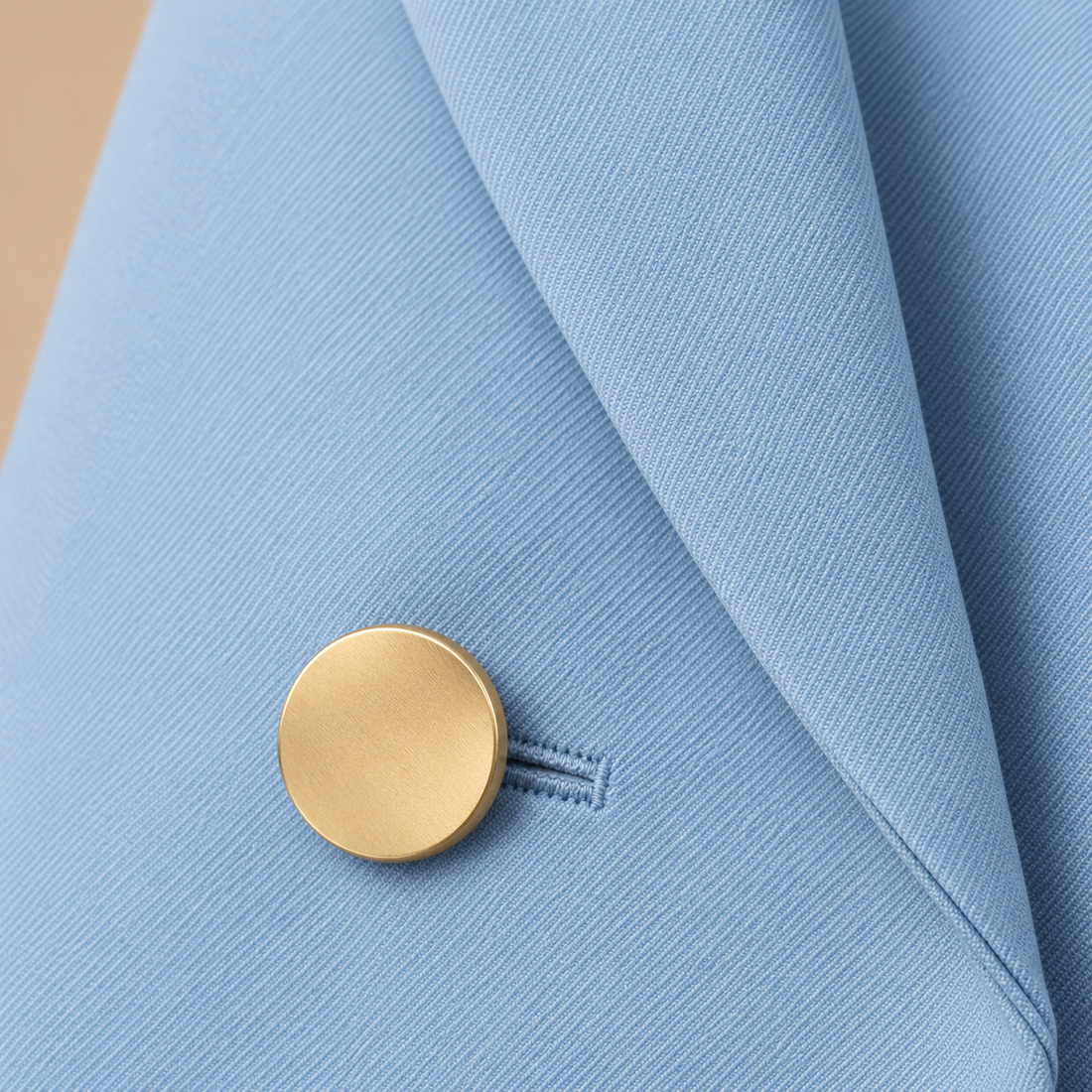 Dubbelrijige damesblazer met reverskraag