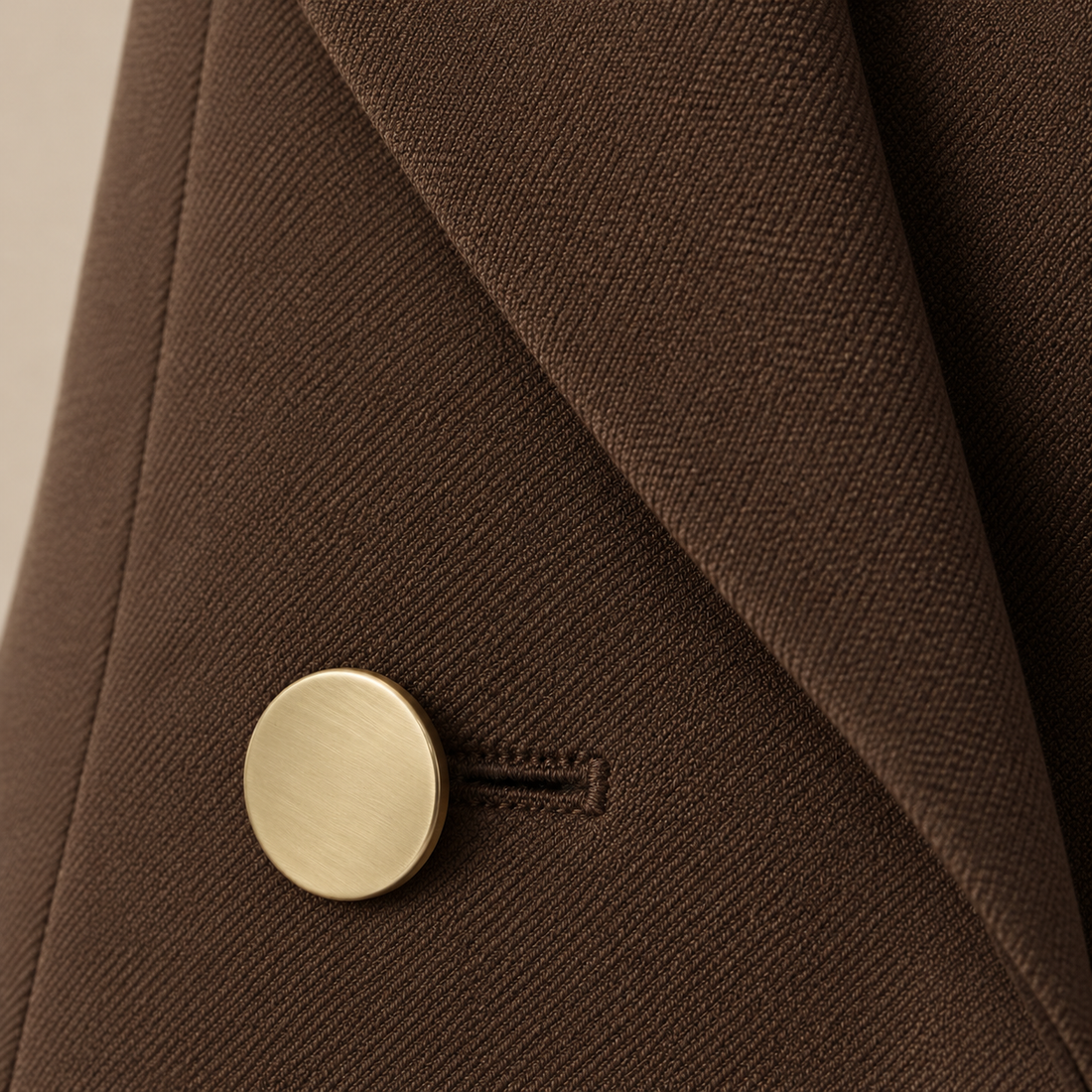 Dubbelrijige damesblazer met reverskraag