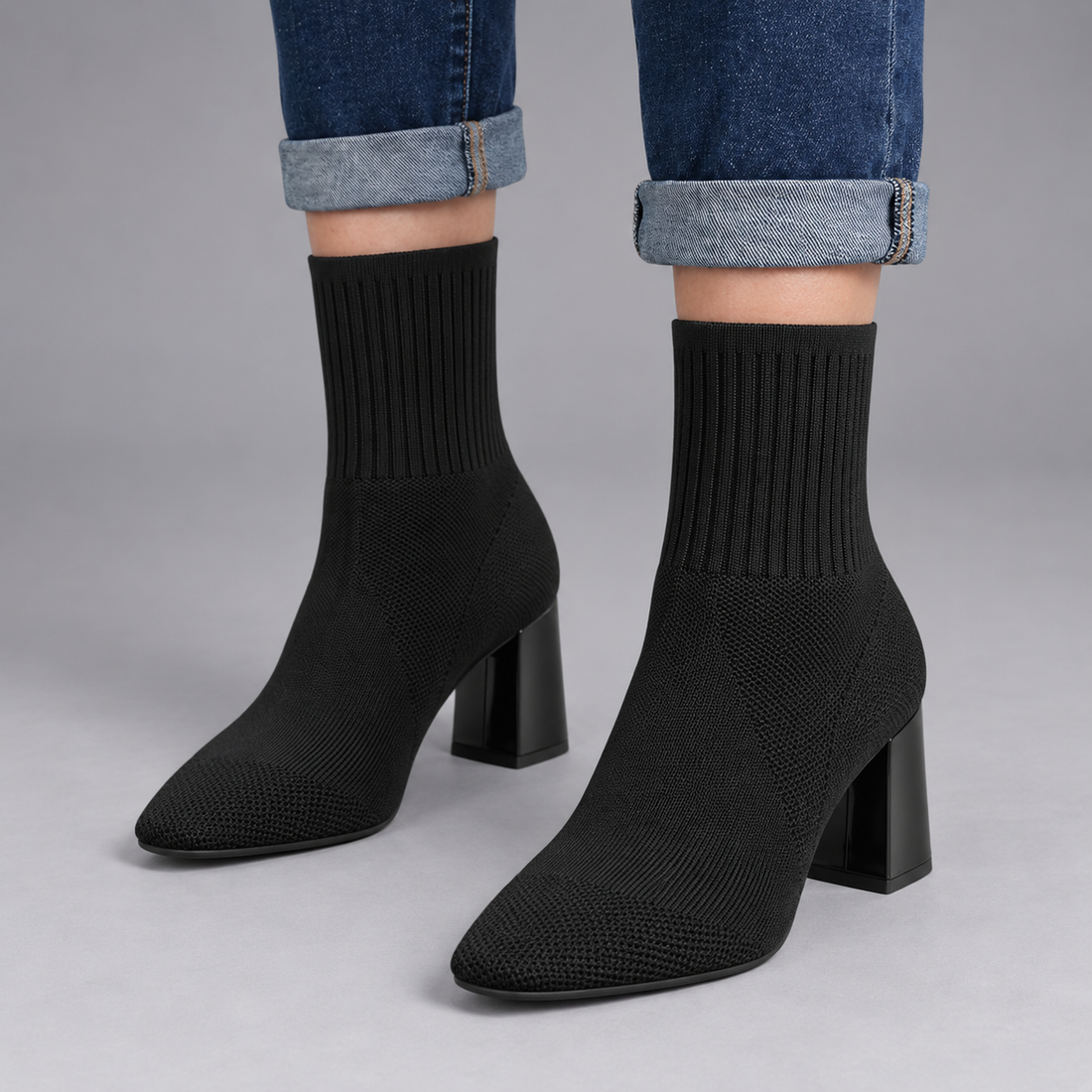 Leren enkellaarsjes voor dames in instapmodel voor de herfst