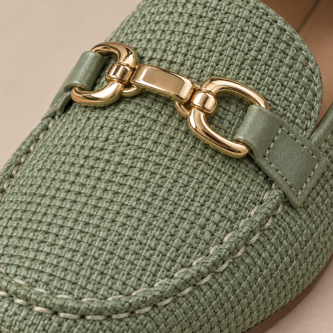 Loafers voor dames met gestructureerd bovenwerk voor dagelijks gebruik