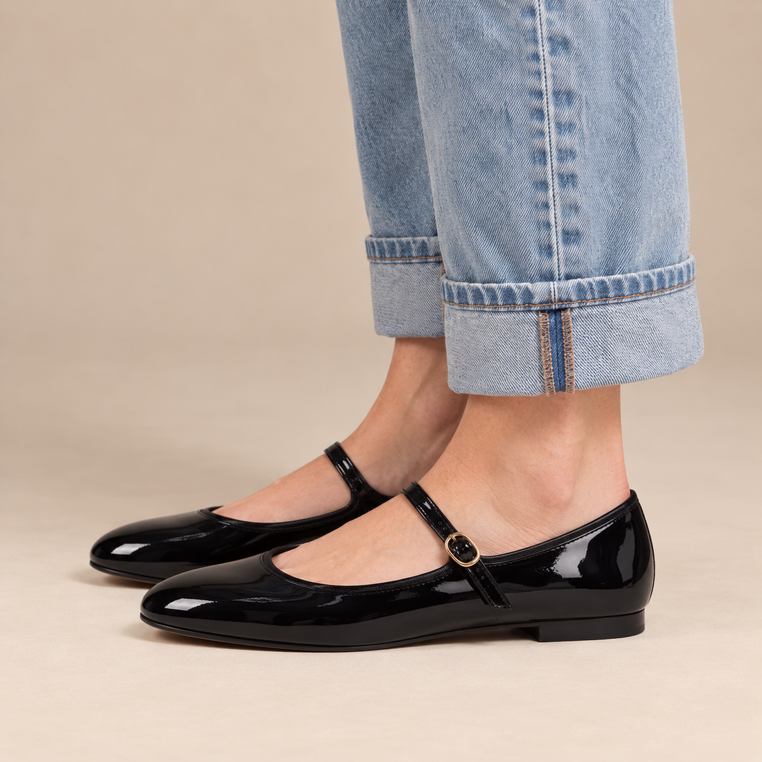 Mary janes voor dames met gespbandje voor dagelijks gebruik
