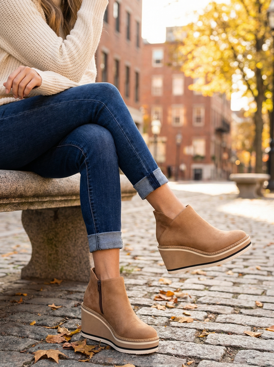 Women’s Stylish Platform Chelsea Boots