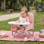 Lightweight Folding Toddler Outdoor Chair with Tray