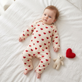 Baby Pointelle Cotton Jumpsuit, Breathable Rib Knit
