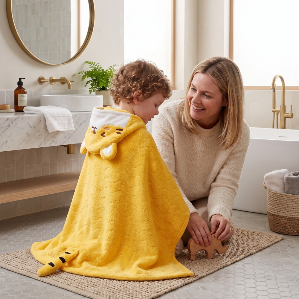 Greyson Lane Bubble Kids Hooded Towel
