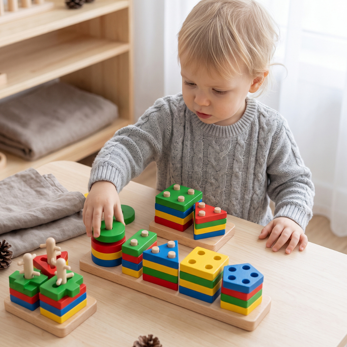 Greyson Lane Tower Montessori Stacking Blocks