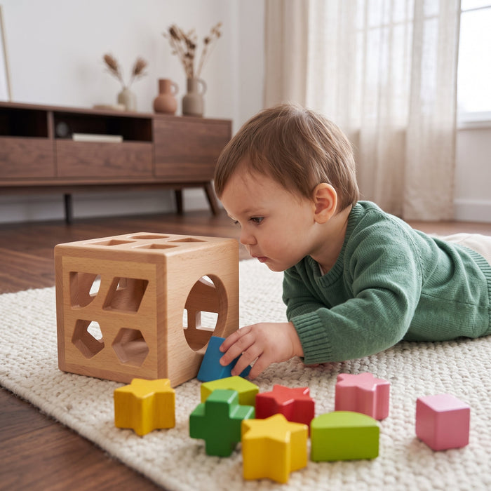 Greyson Lane Cubby Wooden Shape Sorter
