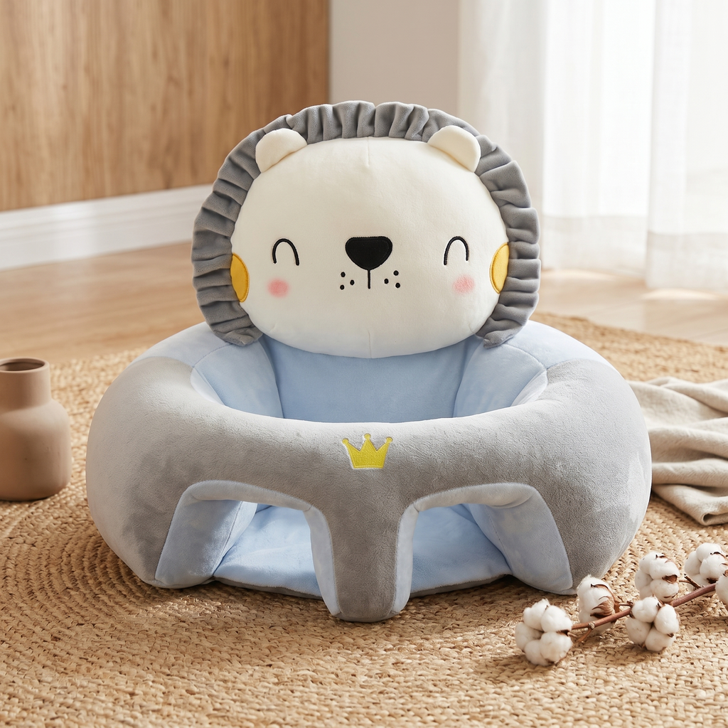 Baby Sitting Support Seat, Plush Cotton Cushioning