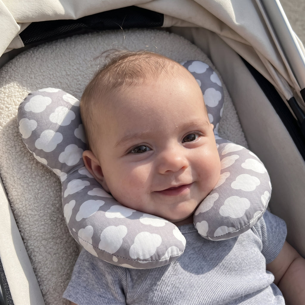 Toddler U-Shaped Travel Pillow, Cotton Cover