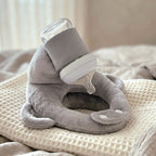 Hands-Free Baby Bottle Holder Pillow, Velvet Touch