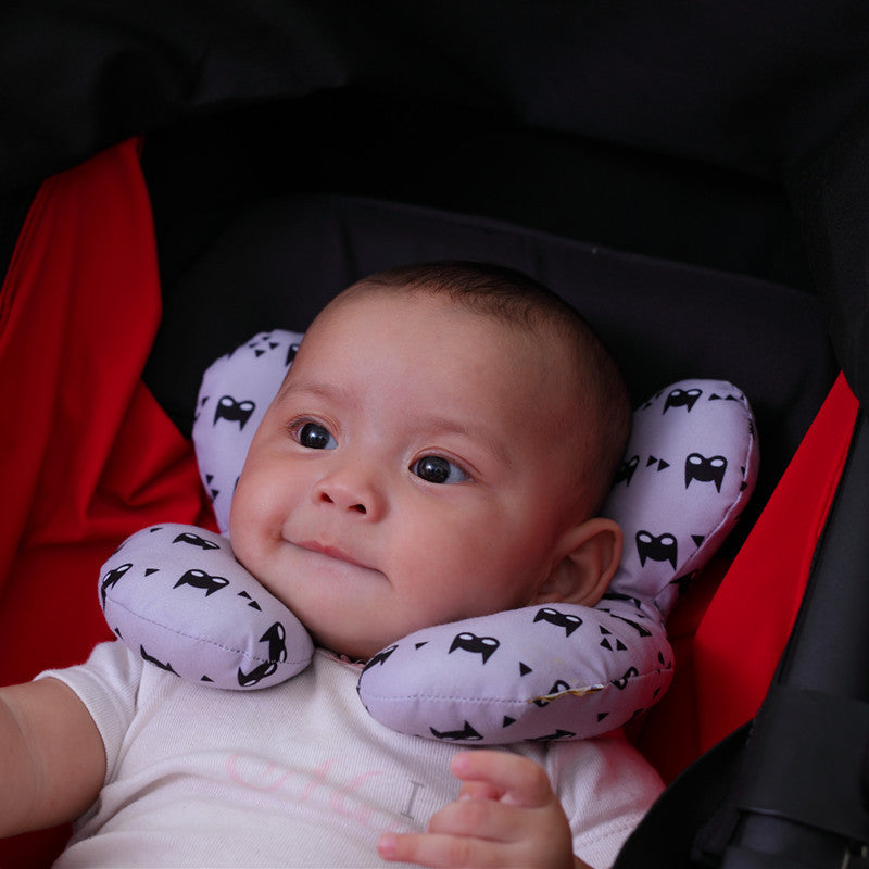 Toddler U-Shaped Travel Pillow, Cotton Cover