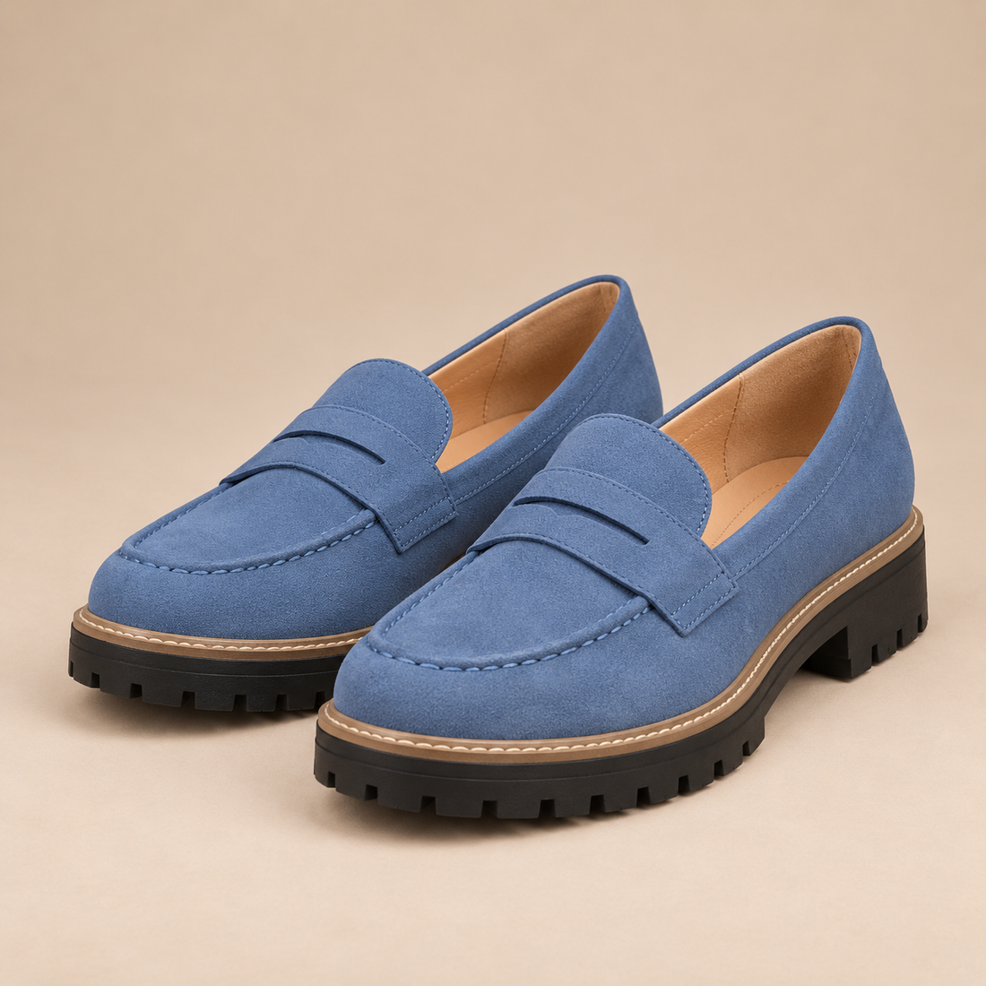 Orthopedische instaploafers voor dames voor comfort de hele dag door