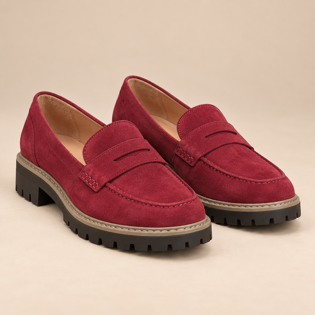 Orthopedische instaploafers voor dames voor comfort de hele dag door