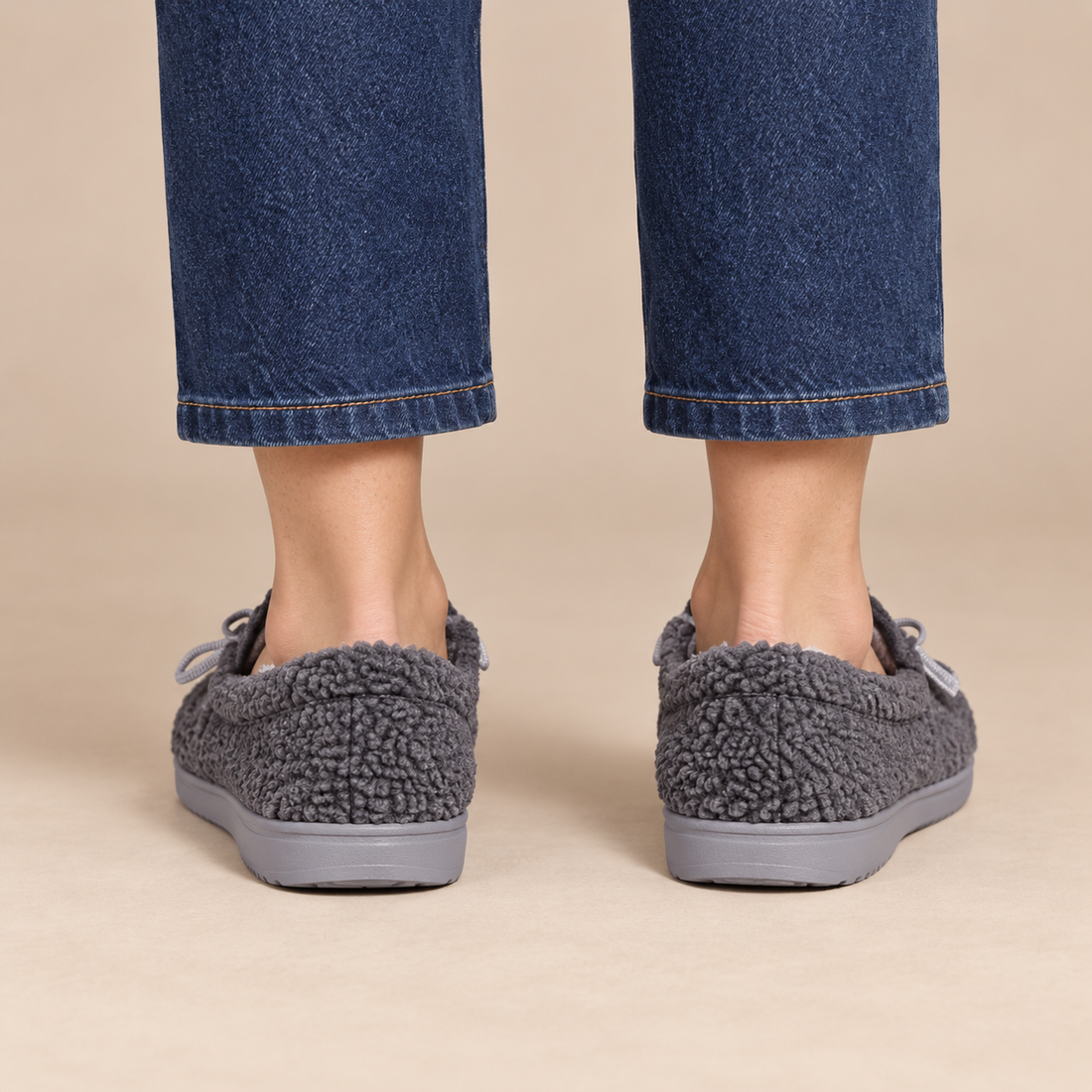 Orthopedische instaploafers voor dames voor de winter