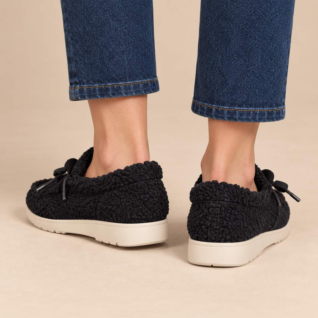 Orthopedische instaploafers voor dames voor de winter