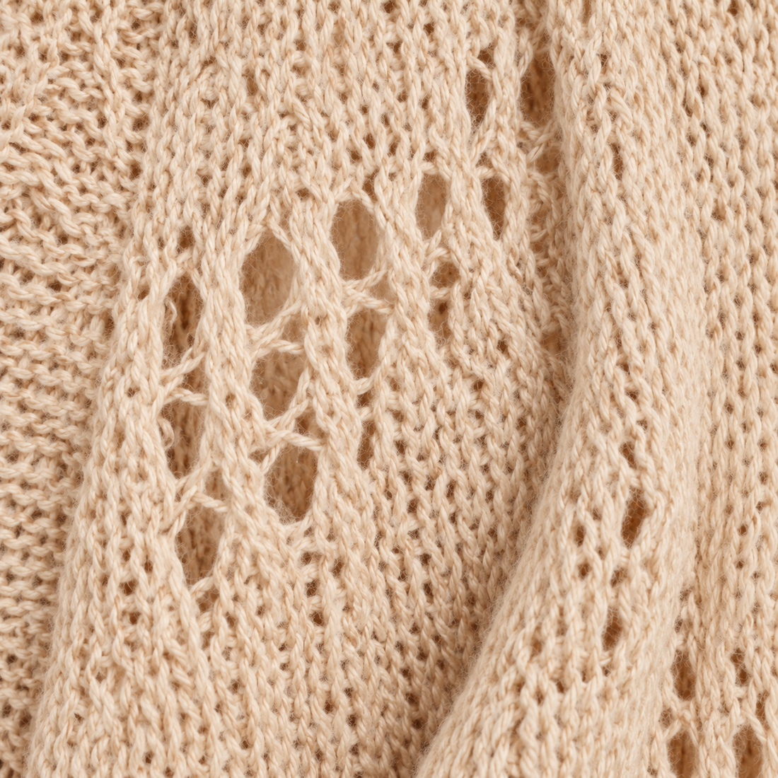 Open damesvest met lange mouwen