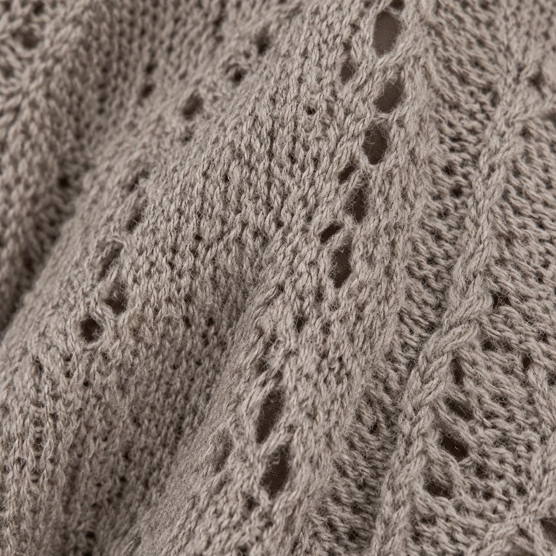 Open damesvest met lange mouwen