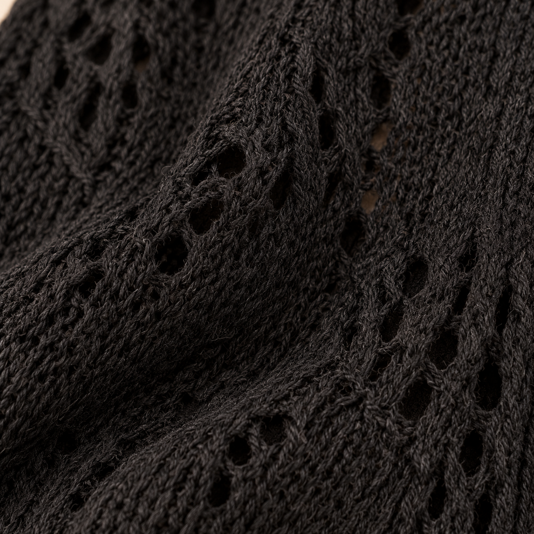 Open damesvest met lange mouwen