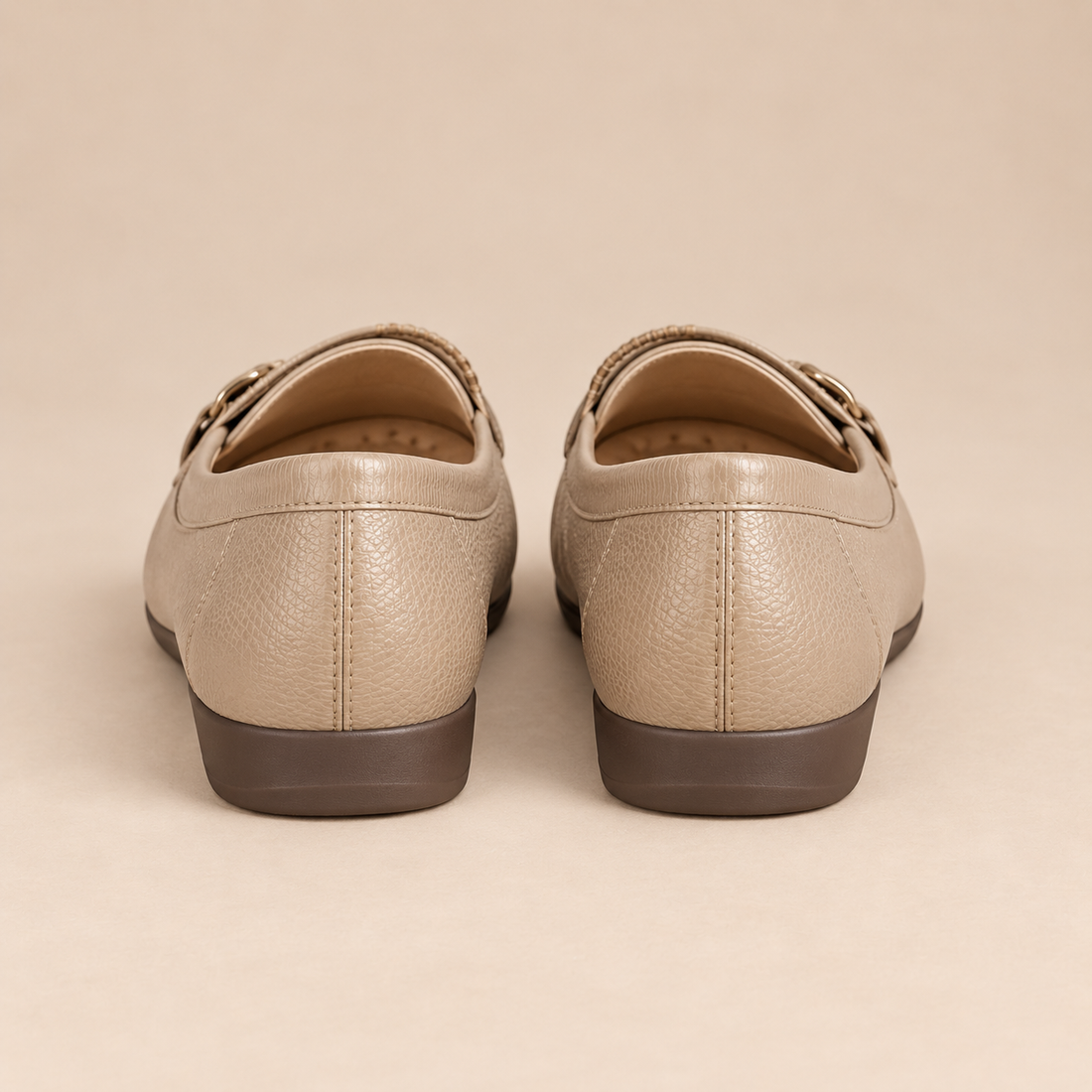 Orthopedische loafers voor dames met gestructureerd bovenwerk voor dagelijks gebruik