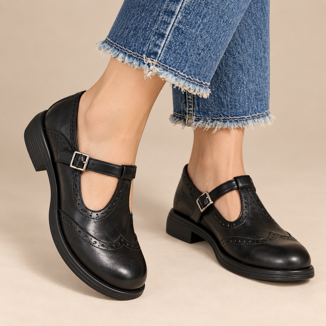 Mary janes voor dames met orthopedische ondersteuning