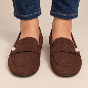 Damesloafers met vierkante neus voor dagelijks gebruik