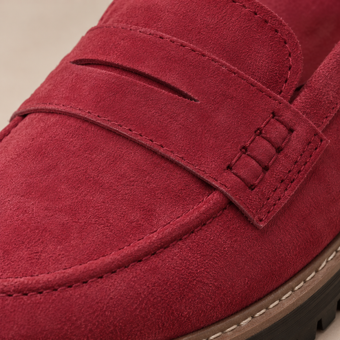 Damesloafers met suède bovenwerk voor dagelijks gebruik