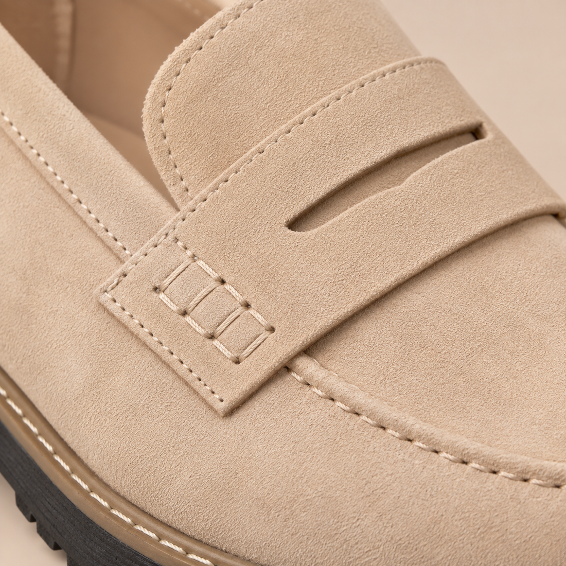Damesloafers met suède bovenwerk voor dagelijks gebruik