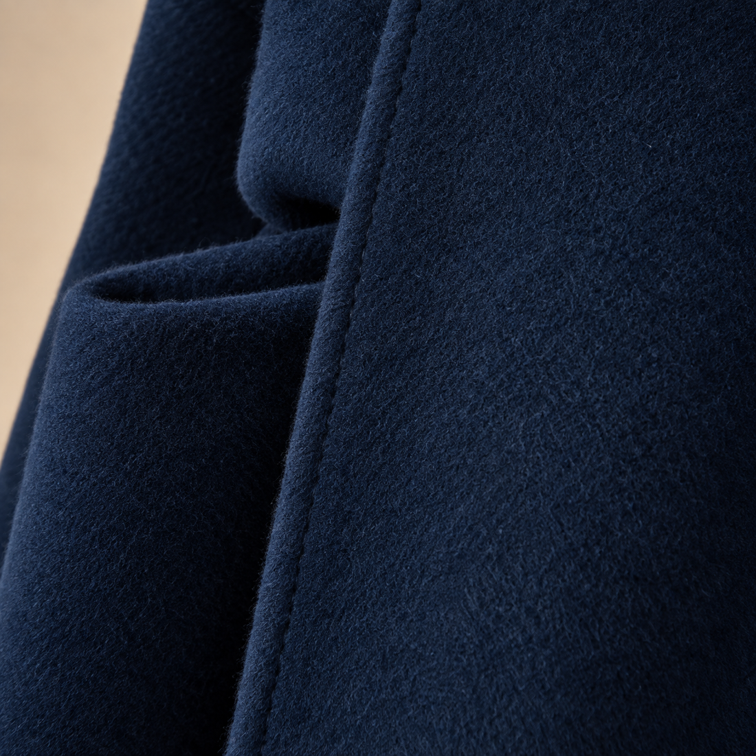 Maxijas voor dames met col en ontspannen oversized pasvorm