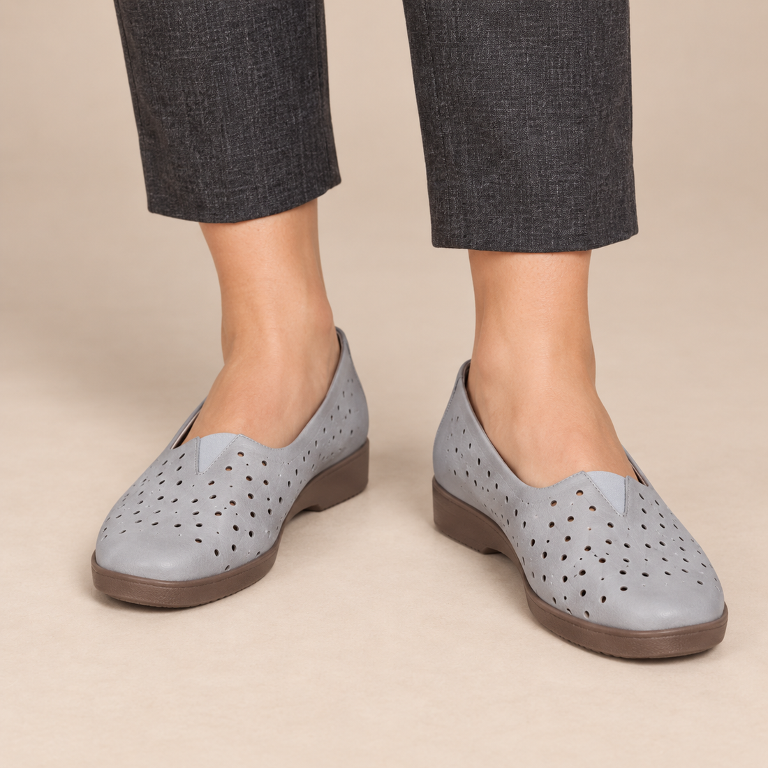 Loafers voor dames in instapmodel met gepolsterde zool