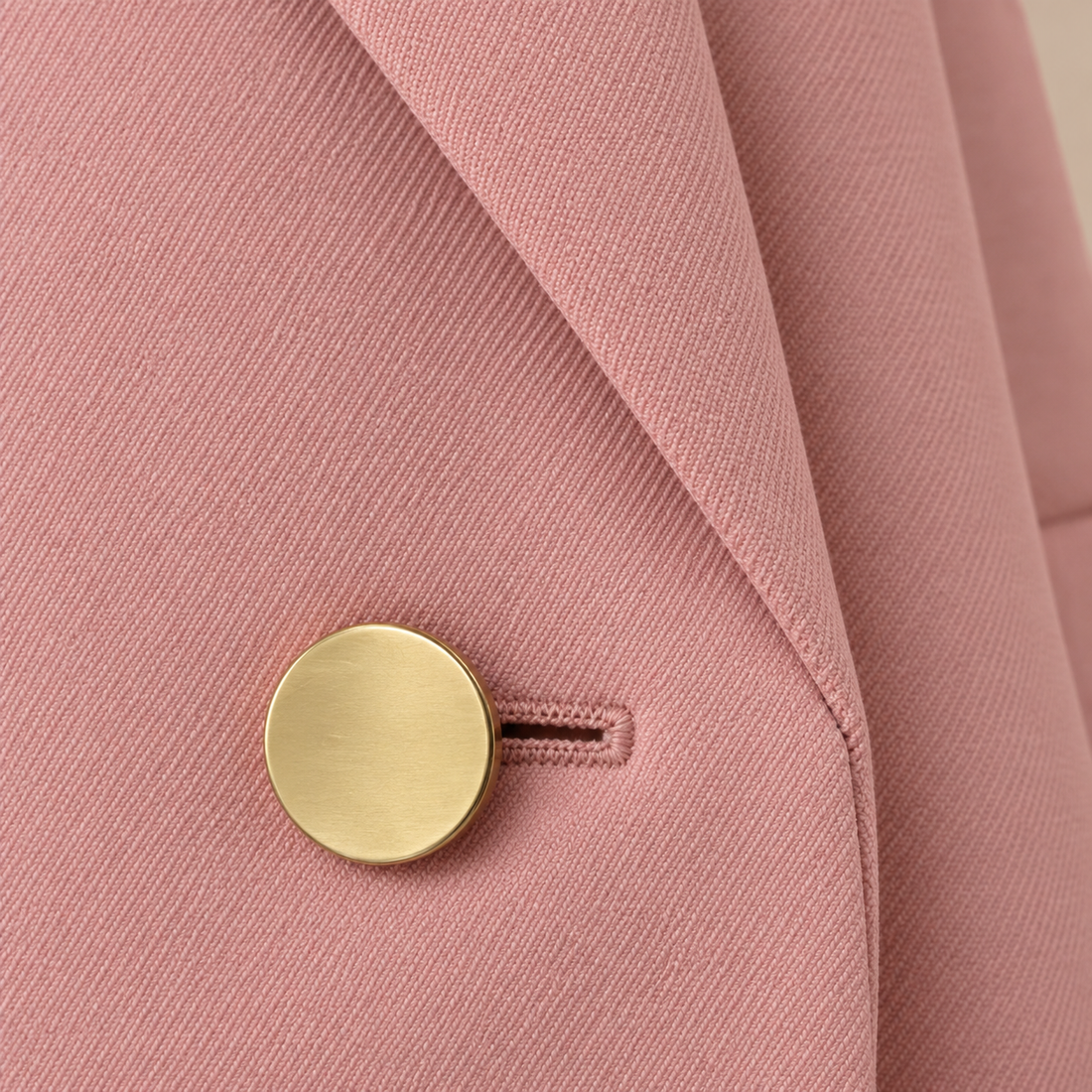 Dubbelrijige damesblazer met reverskraag