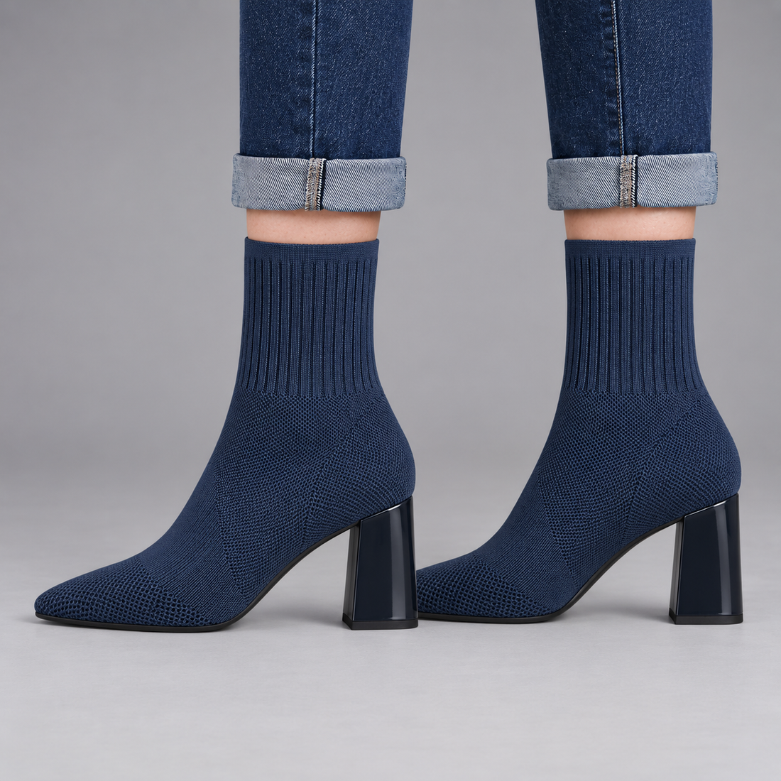 Leren enkellaarsjes voor dames in instapmodel voor de herfst