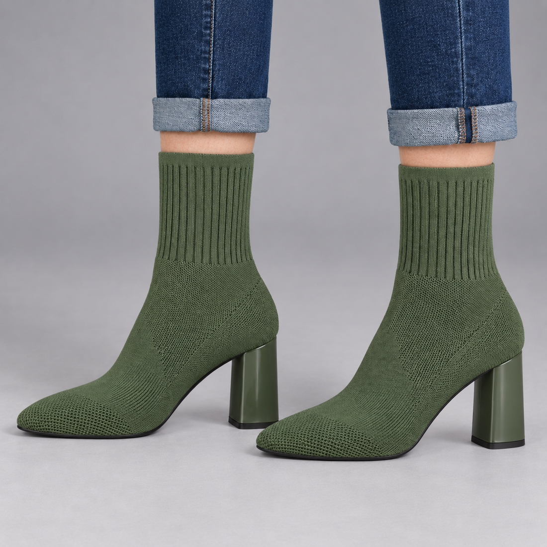 Leren enkellaarsjes voor dames in instapmodel voor de herfst