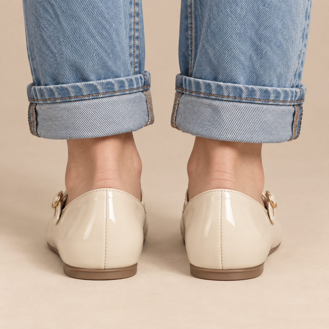 Mary janes voor dames met gespbandje voor dagelijks gebruik