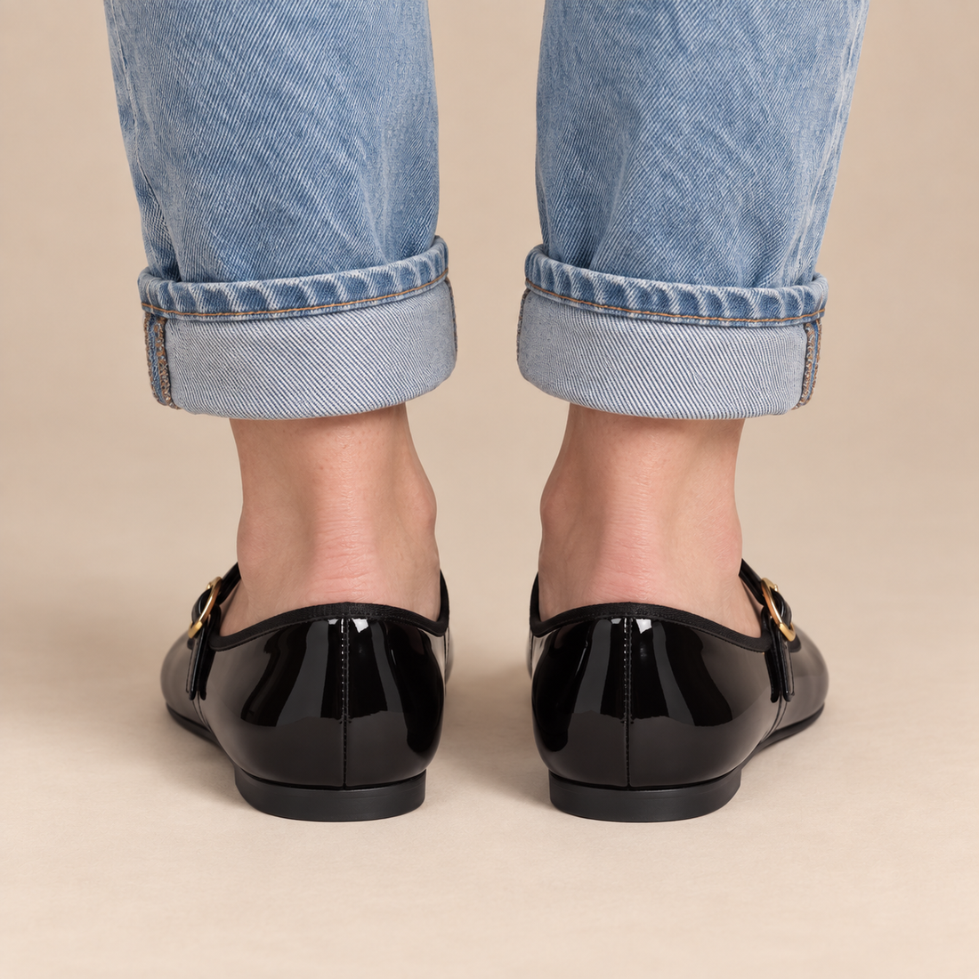 Mary janes voor dames met gespbandje voor dagelijks gebruik